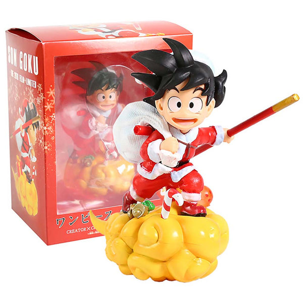 Dragon Ball Santa Son Goku Action Figure Model Collection Toy