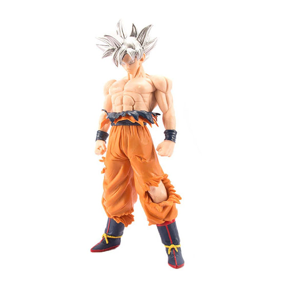 Dragon Ball Silver Hair Son Goku Action Figure Model Toy 31cm