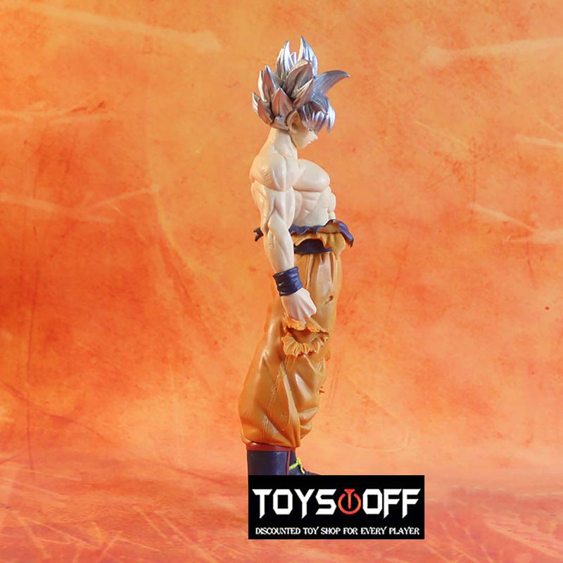 Dragon Ball Silver Hair Son Goku Action Figure Model Toy 31cm