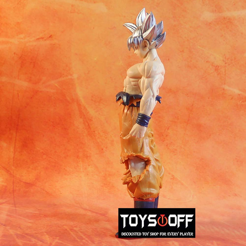 Dragon Ball Silver Hair Son Goku Action Figure Model Toy 31cm