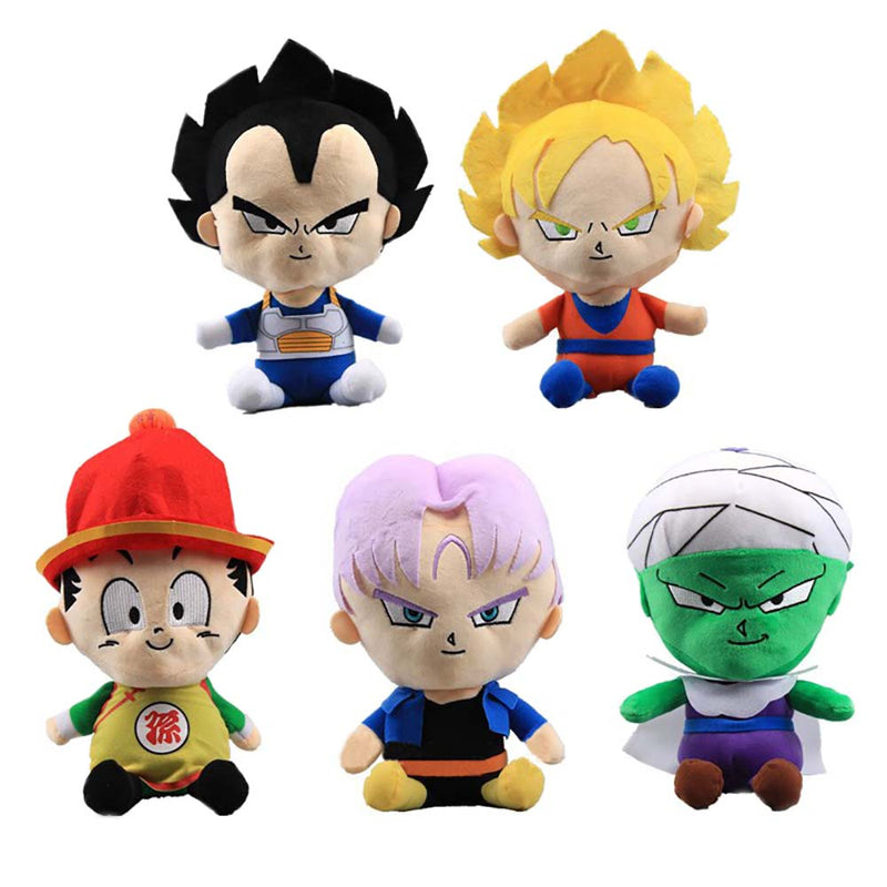 Dragon Ball Son Goku Son Gohan Piccolo Torankusu Bejīta Yonsei Plush Toy 30cm