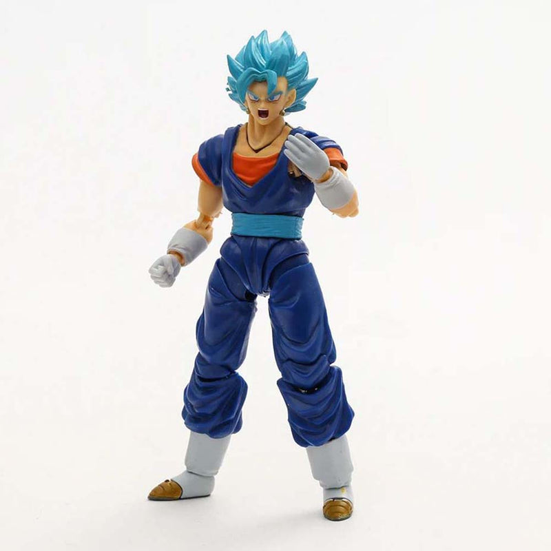 Dragon Ball Super Blue Gogeta Action Figure Collectible Model Toy 15.5cm