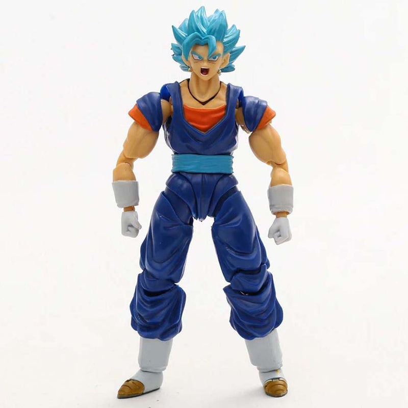 Dragon Ball Super Blue Gogeta Action Figure Collectible Model Toy 15.5cm