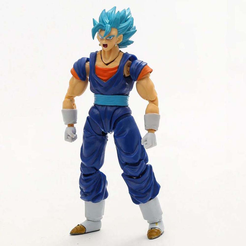 Dragon Ball Super Blue Gogeta Action Figure Collectible Model Toy 15.5cm