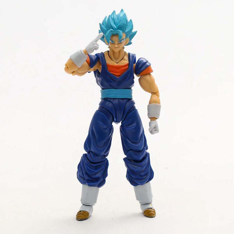 Dragon Ball Super Blue Gogeta Action Figure Collectible Model Toy 15.5cm