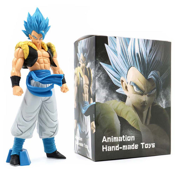 Dragon Ball Super Blue Gogeta Action Figure Model Toy 32cm