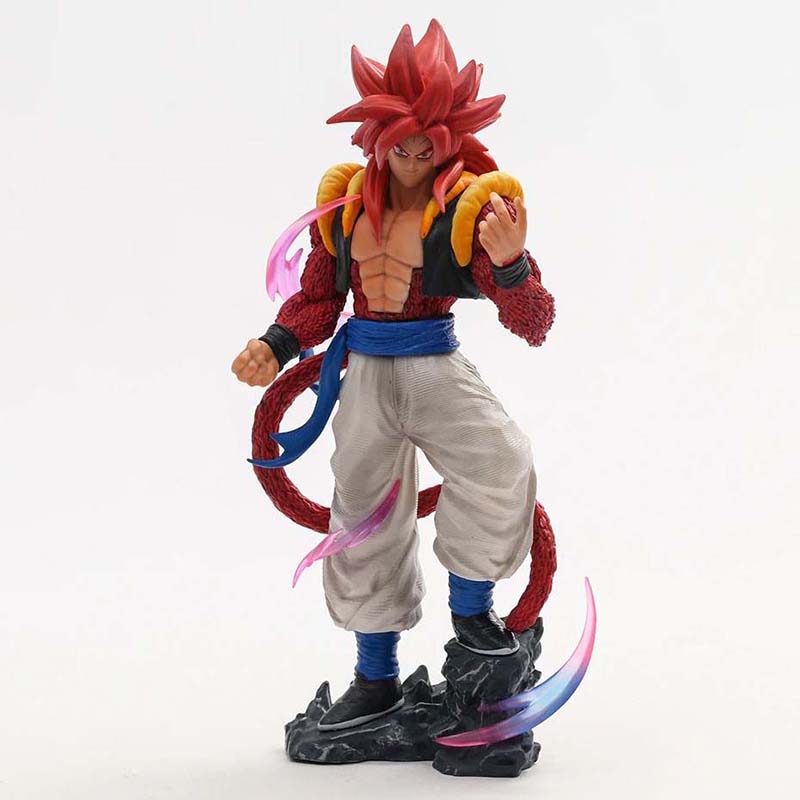 Dragon Ball Super Saiyan 4 Gogeta Action Figure Toy 25cm