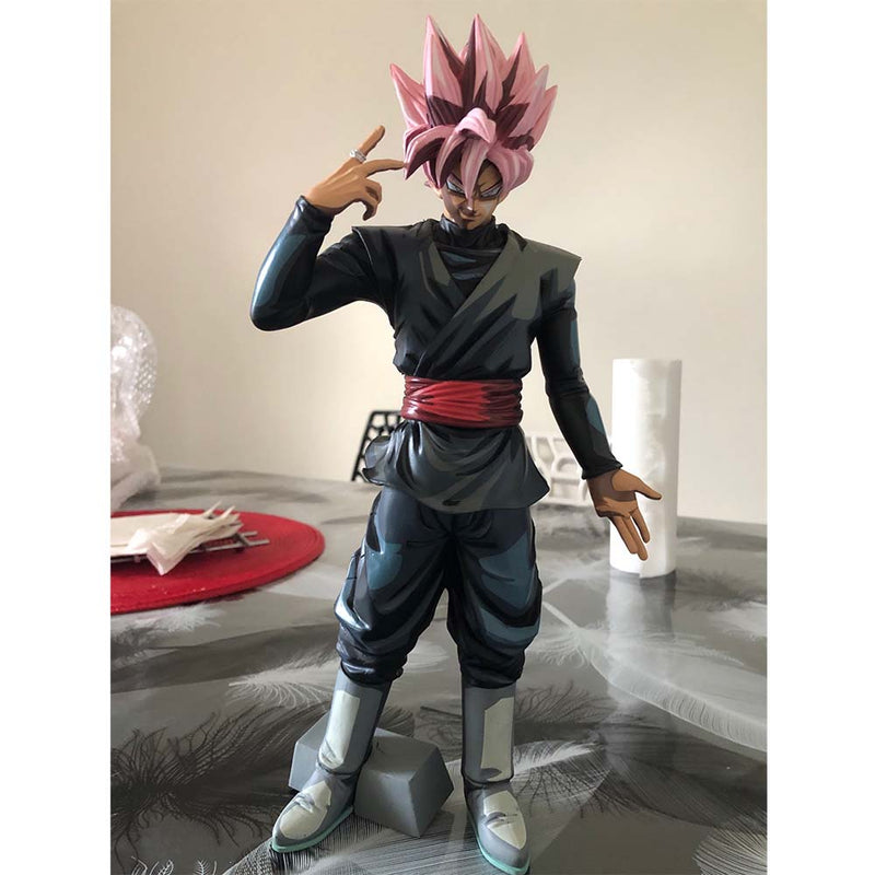 Dragon Ball Super Saiyan Manga Rose Son Goku Action Figure 31cm