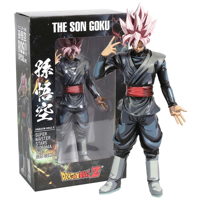 Dragon Ball Super Saiyan Manga Rose Son Goku Action Figure 31cm