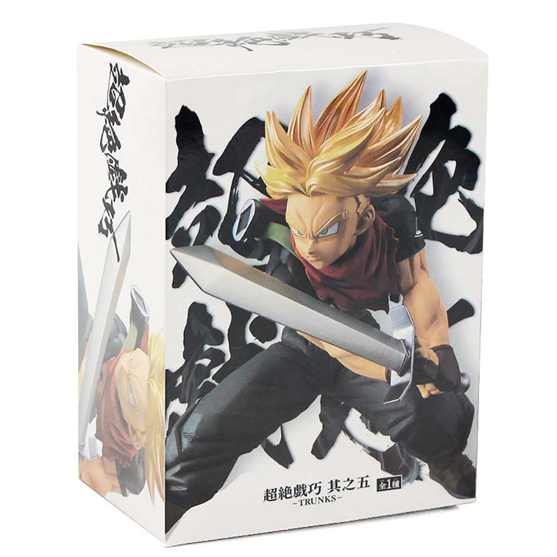 Dragon Ball Super Saiyan Trunks Action Figure Model Toy 15cm