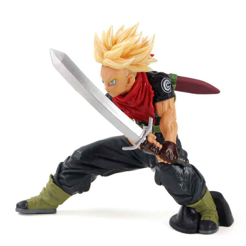 Dragon Ball Super Saiyan Trunks Action Figure Model Toy 15cm