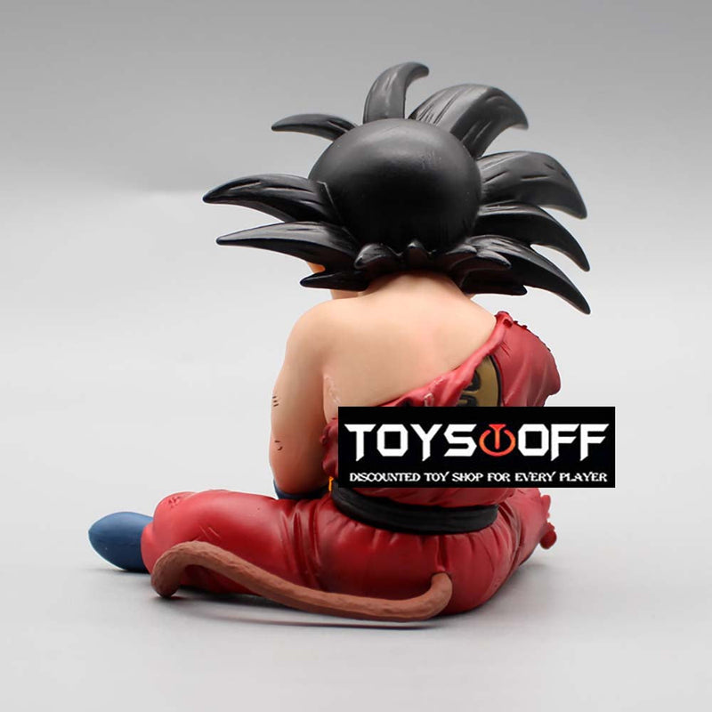 Dragon Ball Tired Son Goku Action Figure Collectible Model Toy 10cm