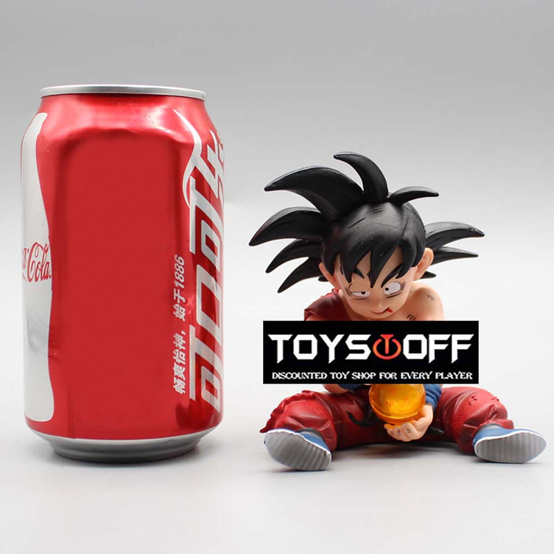 Dragon Ball Tired Son Goku Action Figure Collectible Model Toy 10cm