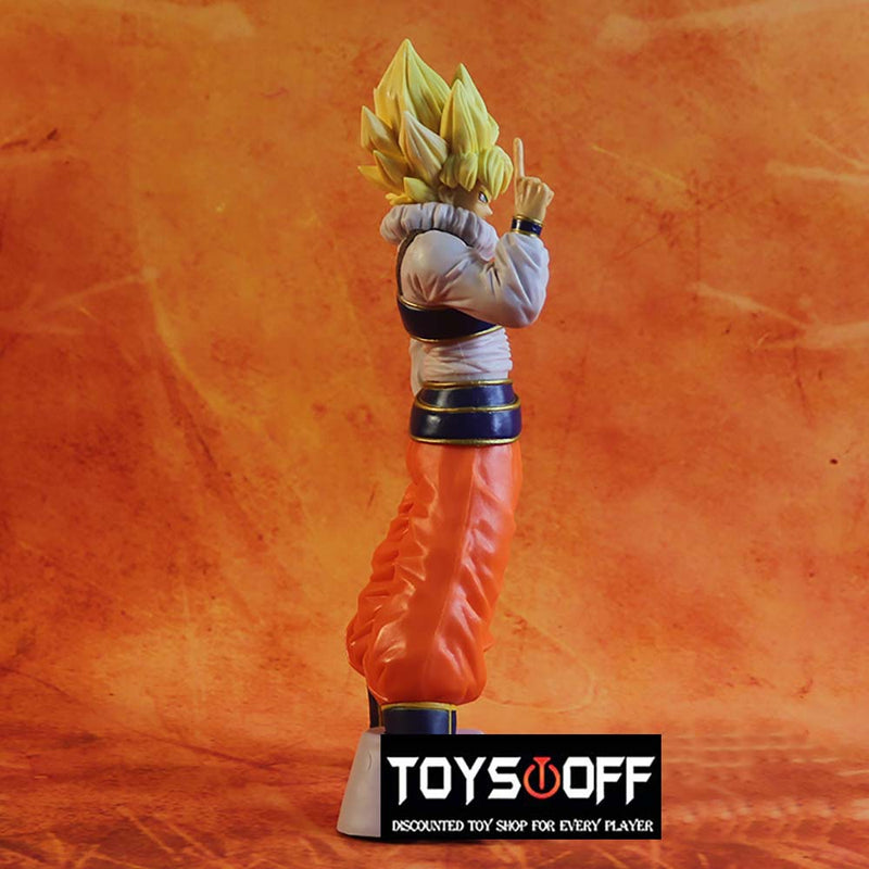 Dragon Ball Yellow Hair Son Goku Action Figure Toy 28cm