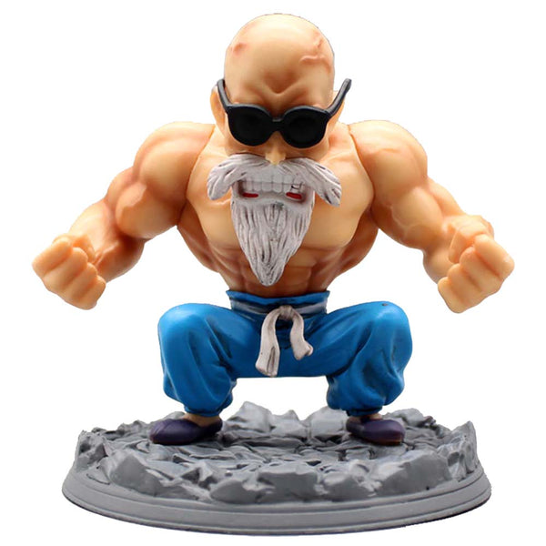 Dragon Ball Z Muscle Master Roshi Action Figure Toy 10cm