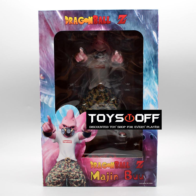 Dragon Ball Z Street Fashion Majin Buu Action Figure Toy 25cm