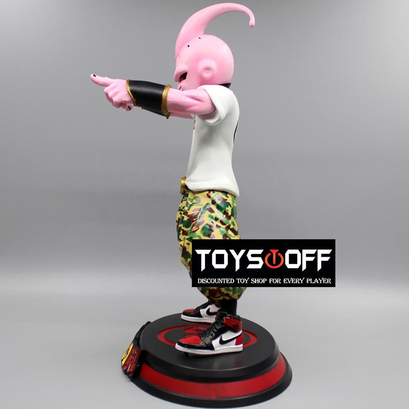 Dragon Ball Z Street Fashion Majin Buu Action Figure Toy 25cm