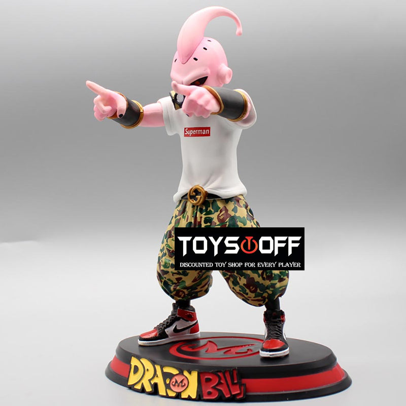 Dragon Ball Z Street Fashion Majin Buu Action Figure Toy 25cm