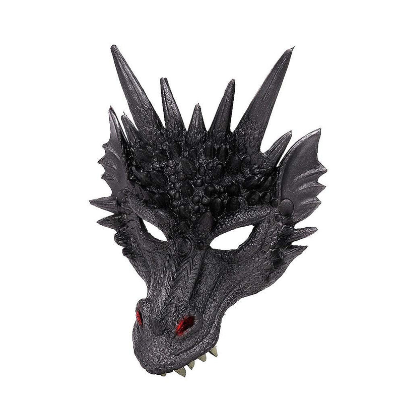 Dragon Cosplay Mask Halloween Mardi Gras Cosplay Prop Four Colors