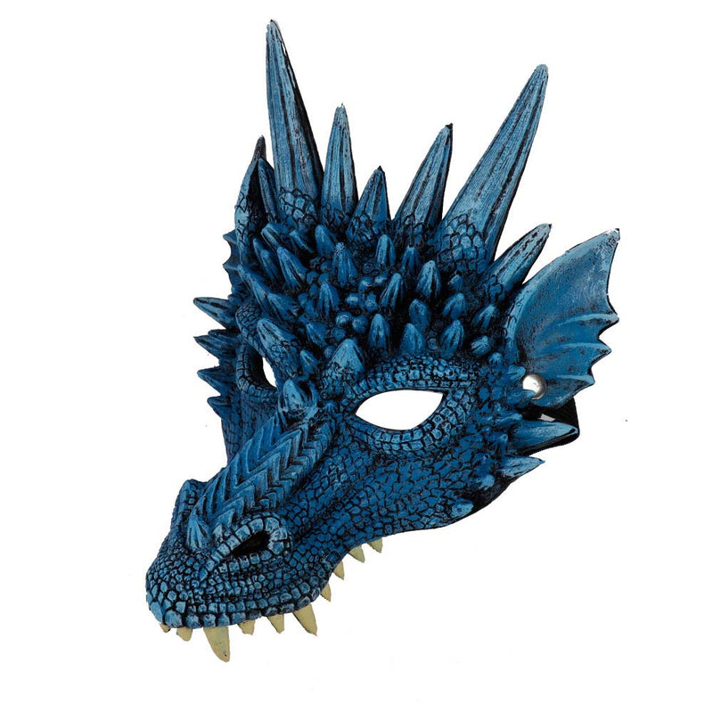 Dragon Cosplay Mask Halloween Mardi Gras Cosplay Prop Four Colors