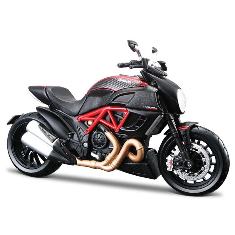 Ducati Diavel Carbon Motorcycle Model Assembly Kit Collectible Educational Toy