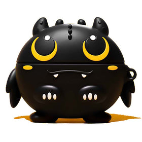 Evil Dragon Cartoon Apple Airpods Case Fun Gift