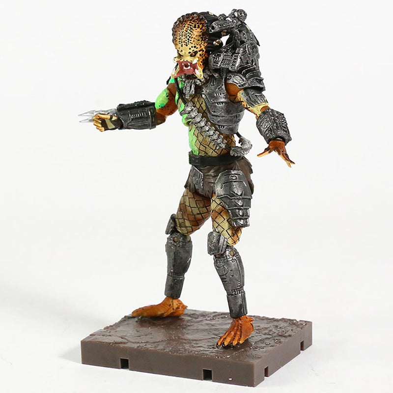 Exquisite Mini Predator Jungel Hunter Battle Damage Action Figure 12cm