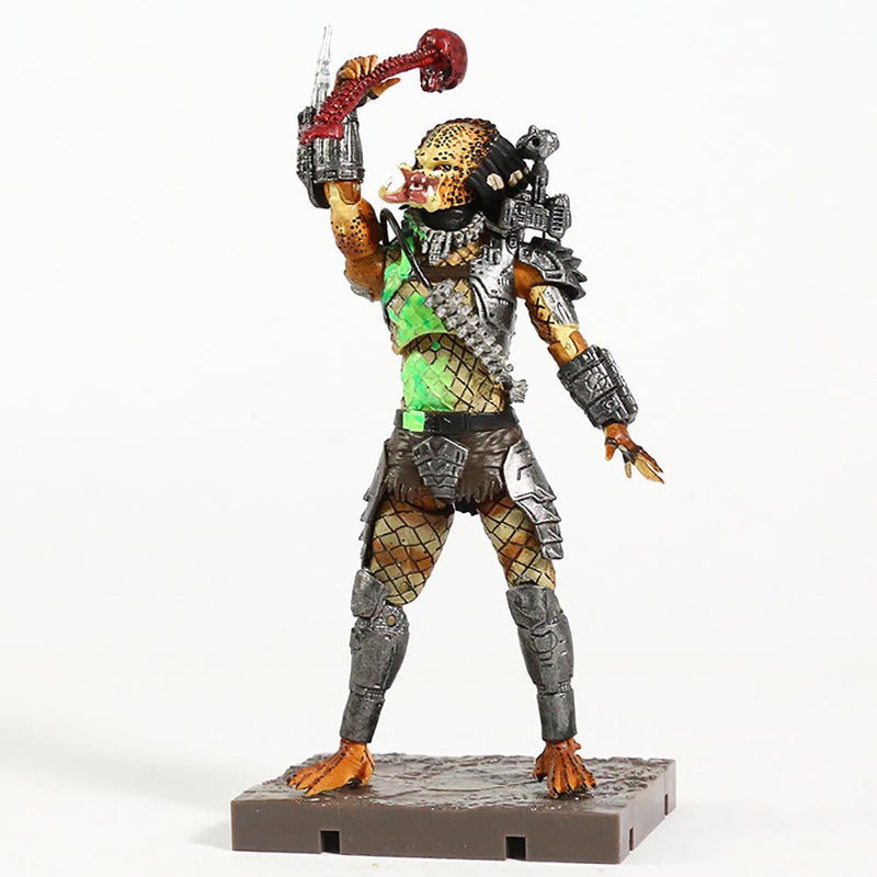 Exquisite Mini Predator Jungel Hunter Battle Damage Action Figure 12cm