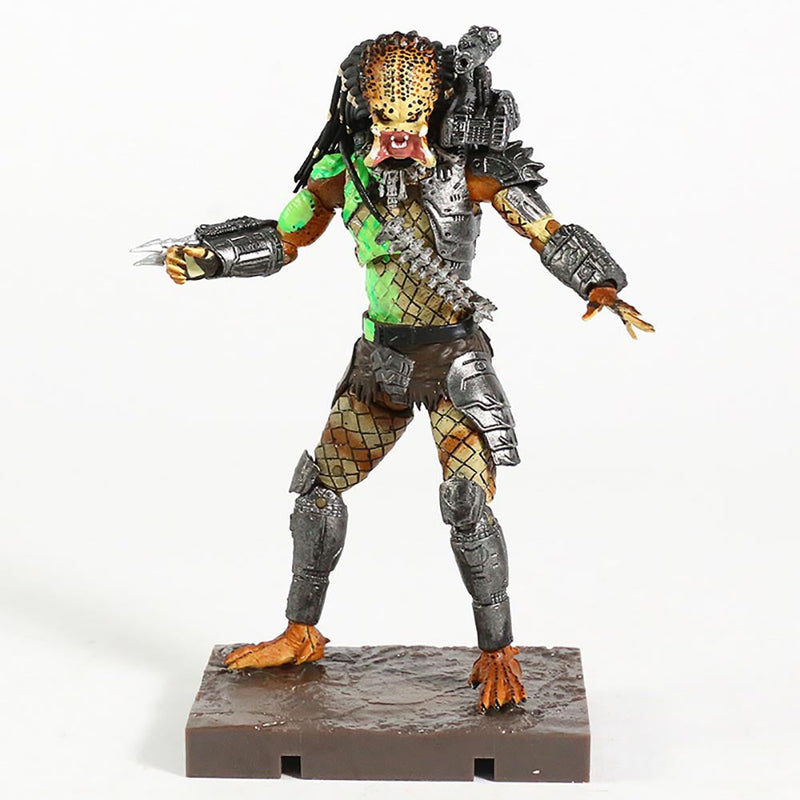 Exquisite Mini Predator Jungel Hunter Battle Damage Action Figure 12cm