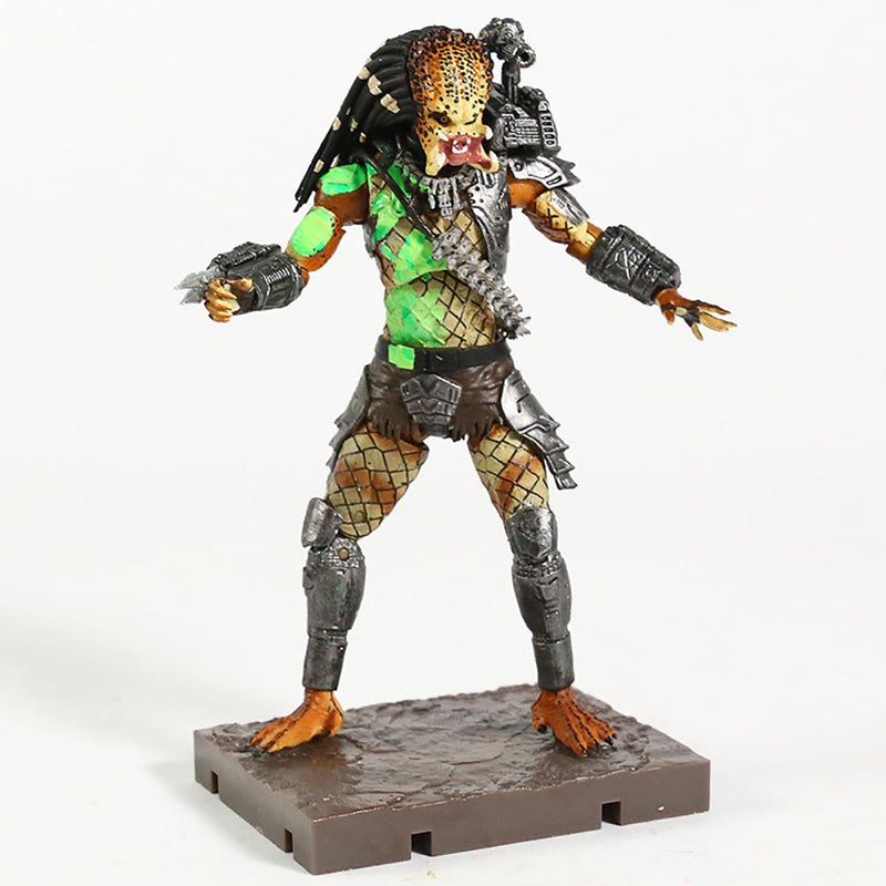 Exquisite Mini Predator Jungel Hunter Battle Damage Action Figure 12cm