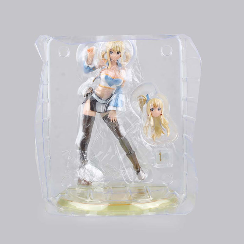 Fairy Tail Lucy Heartfilia Action Figure Sexy Model Toy 21cm