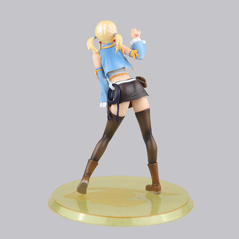 Fairy Tail Lucy Heartfilia Action Figure Sexy Model Toy 21cm