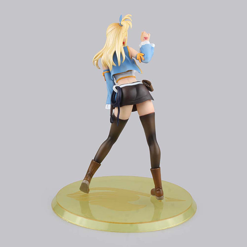 Fairy Tail Lucy Heartfilia Action Figure Sexy Model Toy 21cm