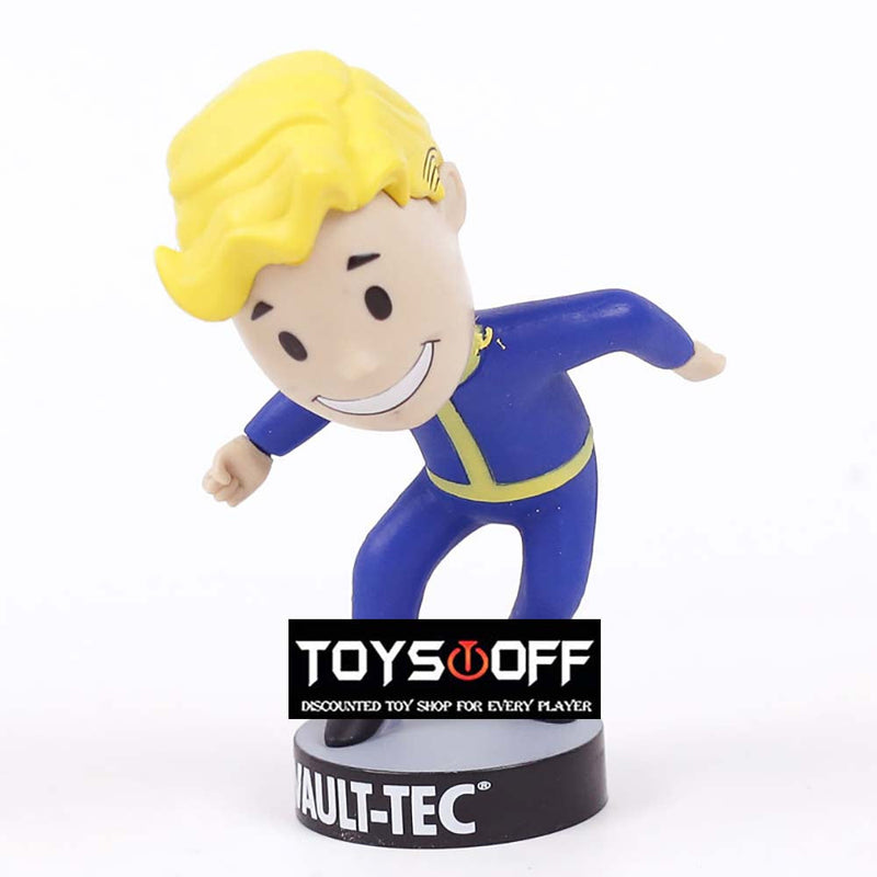 Fallout Vault Boy Bobble Head Action Figure Model Toy