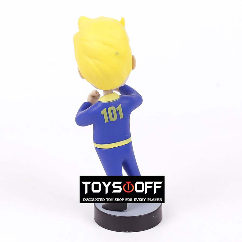 Fallout Vault Boy Bobble Head Action Figure Model Toy