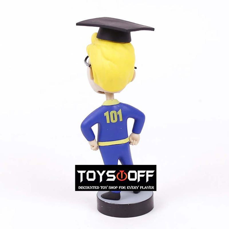 Fallout Vault Boy Bobble Head Action Figure Model Toy