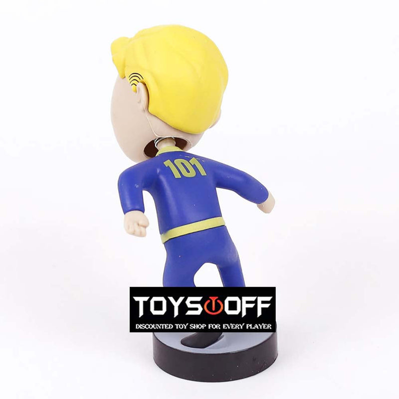 Fallout Vault Boy Bobble Head Action Figure Model Toy