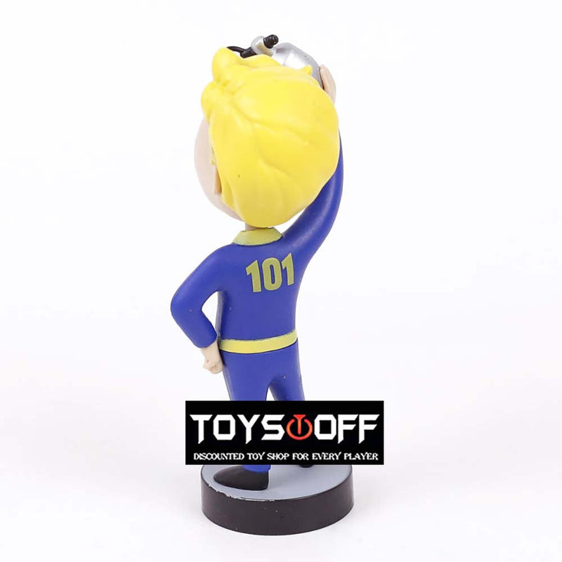 Fallout Vault Boy Bobble Head Action Figure Model Toy