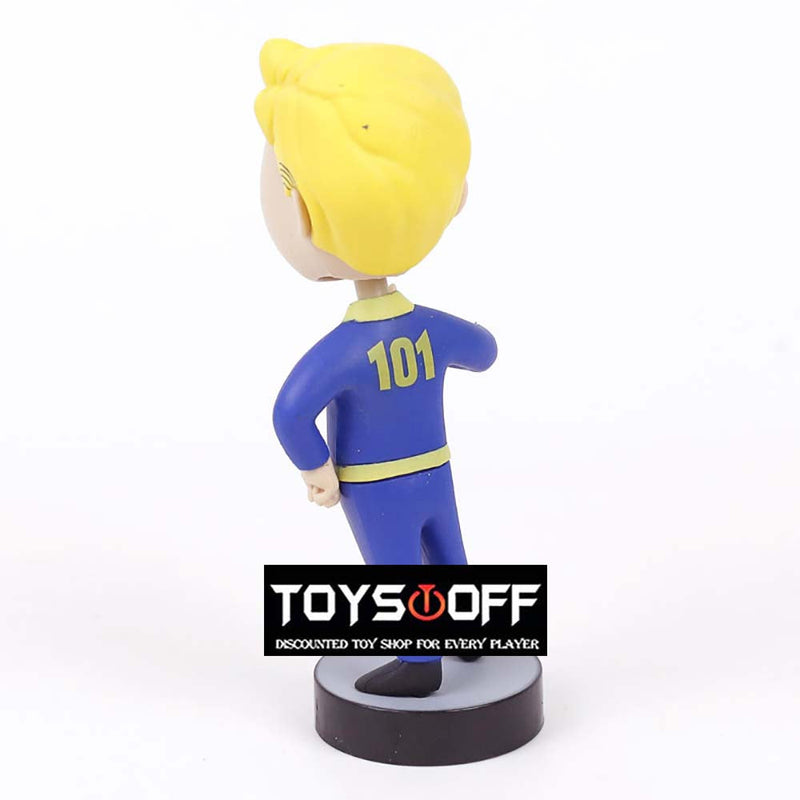 Fallout Vault Boy Bobble Head Action Figure Model Toy