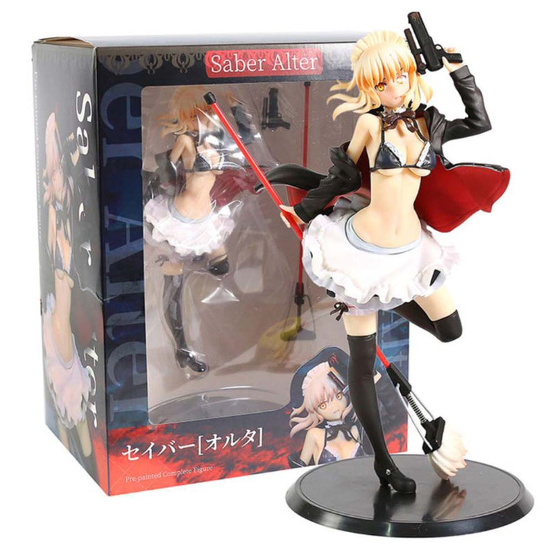 Fate Grand Order Alter Saber with Gun Action Figure Toy 23cm