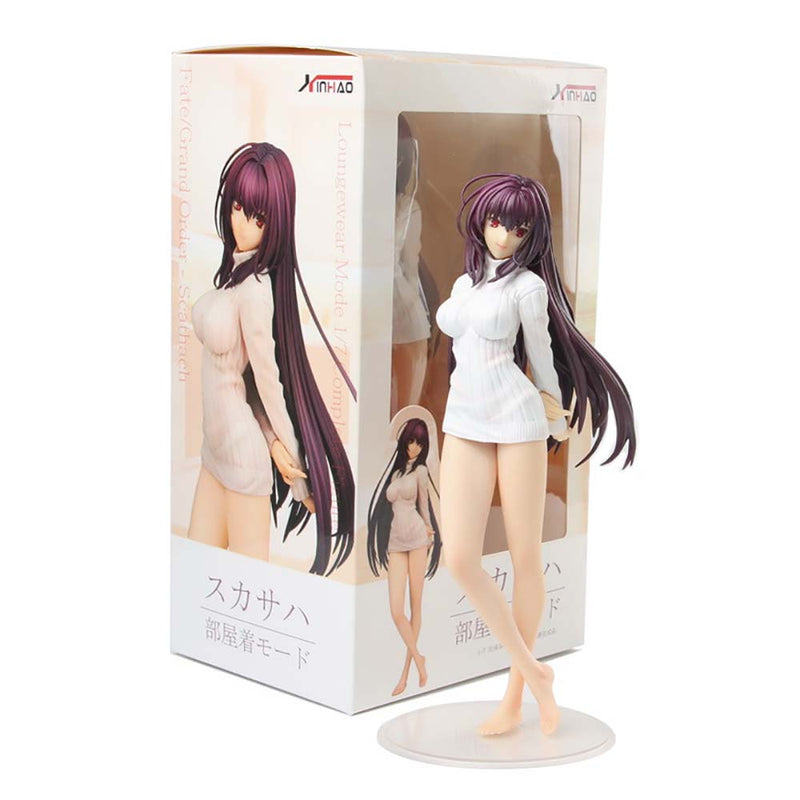 Fate Grand Order Lancer Scathach Sweater Ver Action Figure Toy 23cm