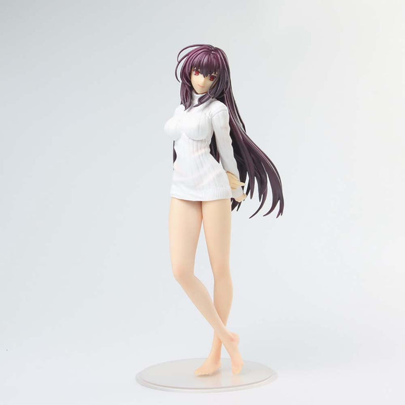 Fate Grand Order Lancer Scathach Sweater Ver Action Figure Toy 23cm