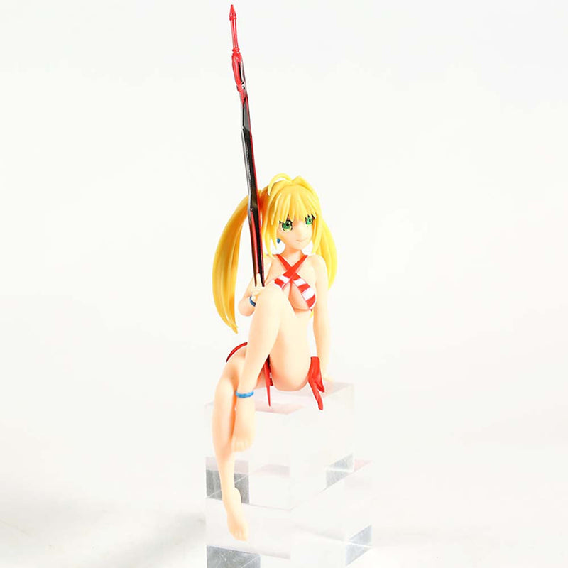 Fate Grand Order Red Saber Nero Claudius Action Figure Toy 16cm