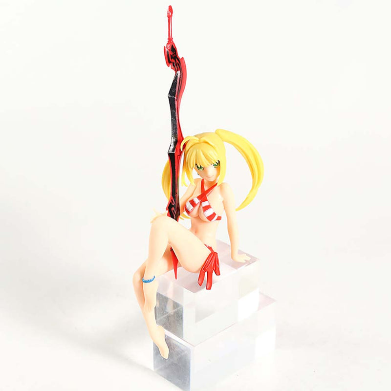 Fate Grand Order Red Saber Nero Claudius Action Figure Toy 16cm