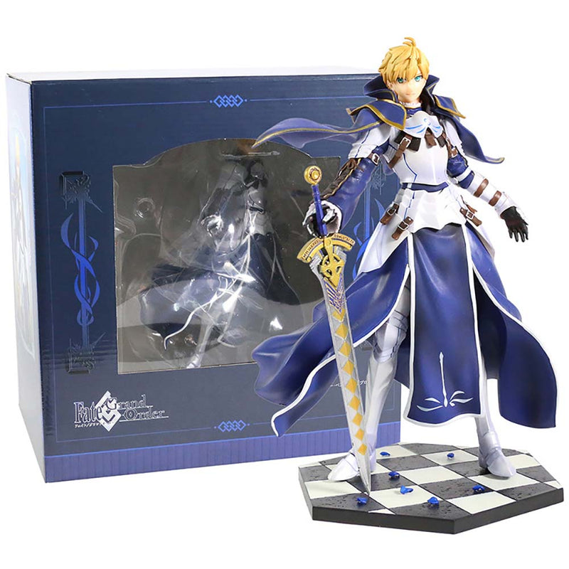 Fate Grand Order Saber Arthur Pendragon Action Figure Model Toy 24cm