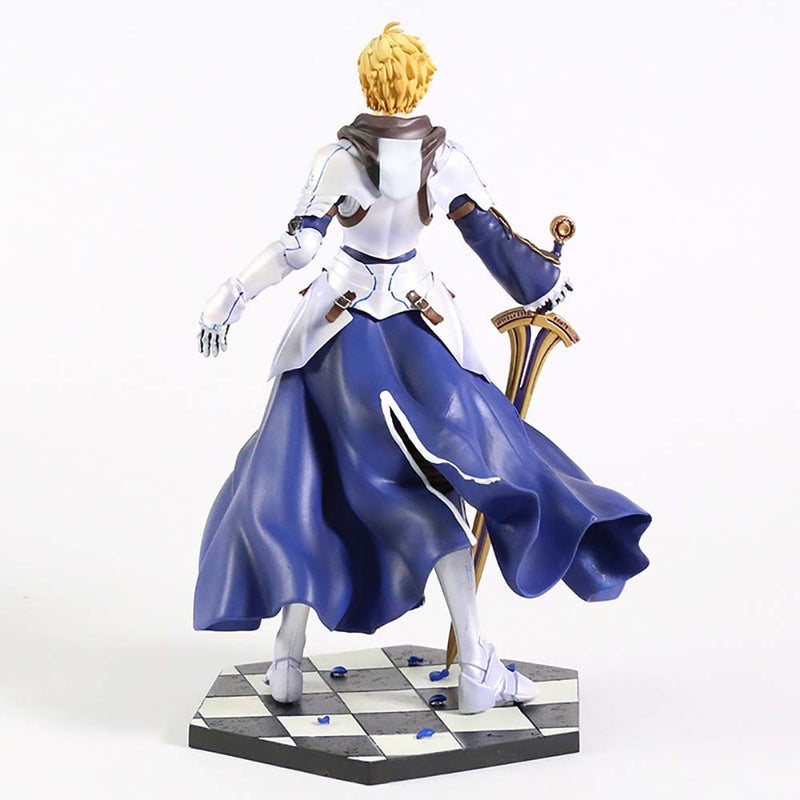 Fate Grand Order Saber Arthur Pendragon Action Figure Model Toy 24cm