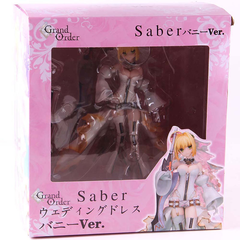 Fate Grand Order Saber Bride Nero Claudius Wedding Dress Action Figure 25cm