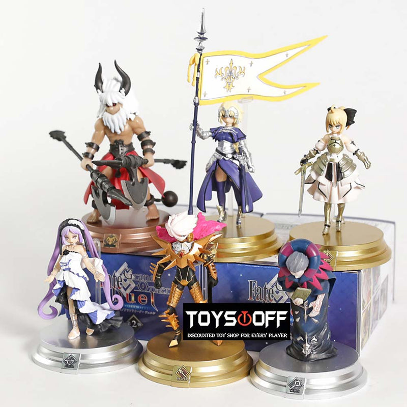 Fate Grand Order Vol 2 Action Figure Model Toy 6pcs