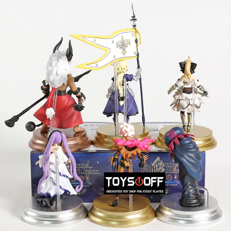 Fate Grand Order Vol 2 Action Figure Model Toy 6pcs