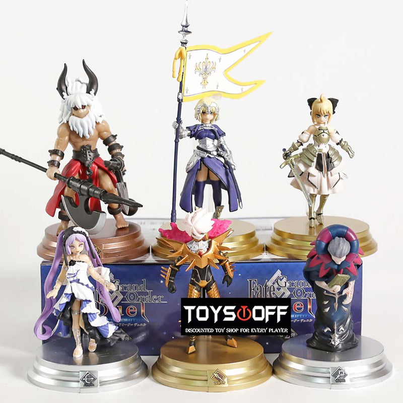 Fate Grand Order Vol 2 Action Figure Model Toy 6pcs